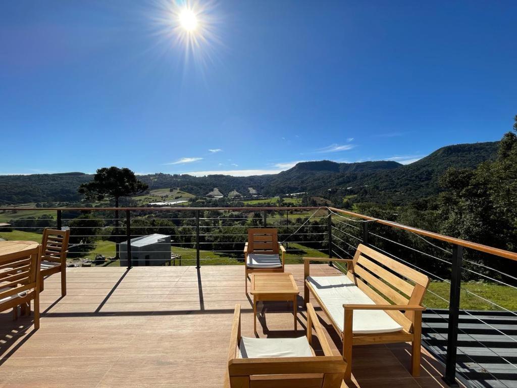 Casa Por Do Sol Com Banheira De Hidromassagem Villa Urubici Dış mekan fotoğraf